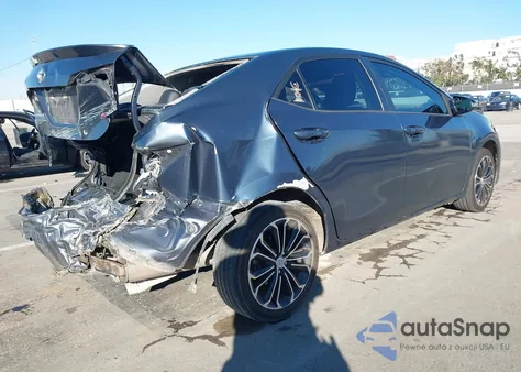 2016 Toyota Corolla S Plus из США, поврежденный, VIN 5YFBURHE7GP432747